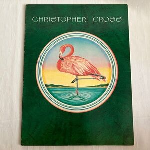 Vintage Christopher Cross Sheet Music Book Piano Guitar Vocal Rare 55 Pgs.